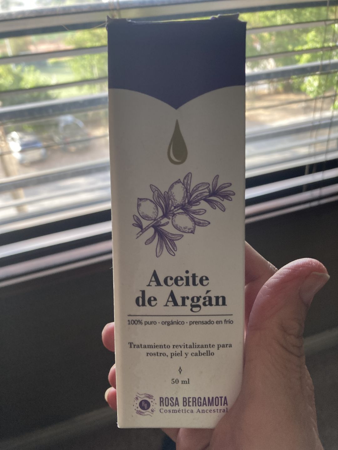 Customer photo review of Aceite de Argán 50ml + Agua de Rosas Orgánica 120ml