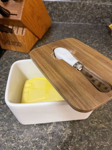 Customer photo review of Butter Storage Container