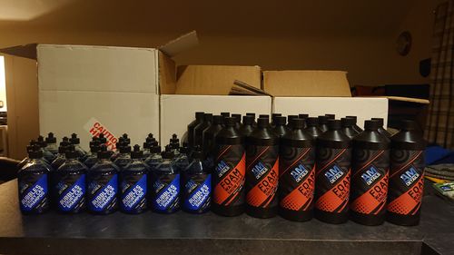 Customer photo review of AM Foam - Wax Safe Snow Foam - 1 Litre