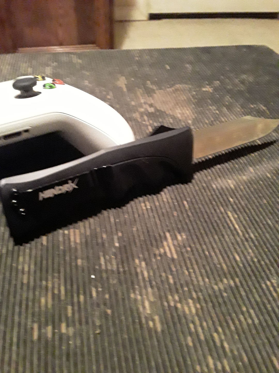Customer photo review of *New Arrival* Black D2 Clip Point Mamba Hendrix OTF