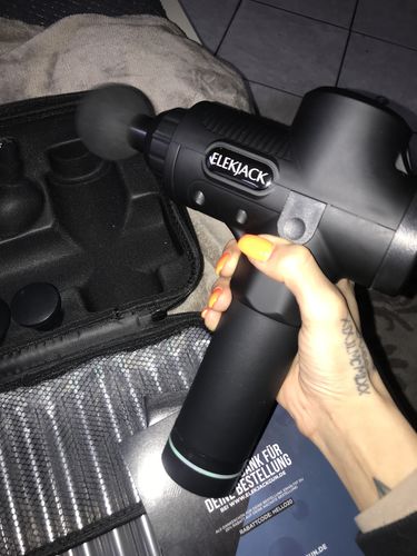 Customer photo review of ELEKJACK® Massagegun