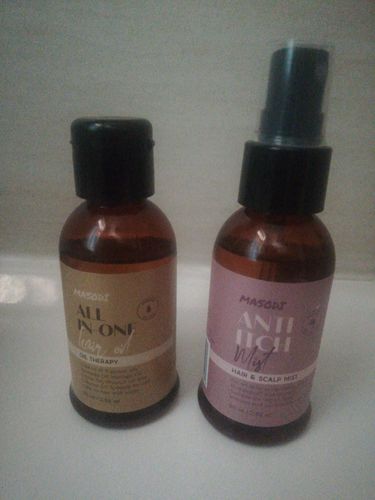 Customer photo review of All-In-One Hair Oil (50ml)