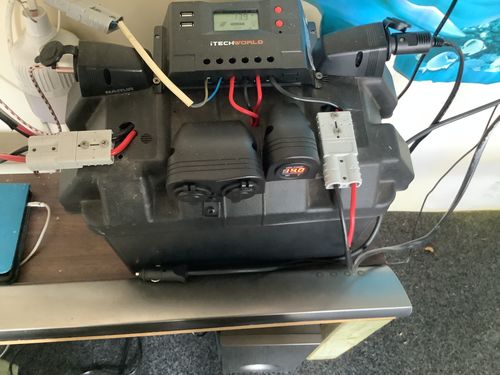 Customer photo review of 30 Amp Intelligent Solar Regulator with LCD Screen
