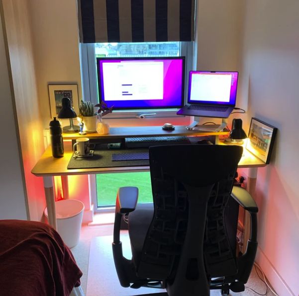 Customer photo review of Monitor wooden riser