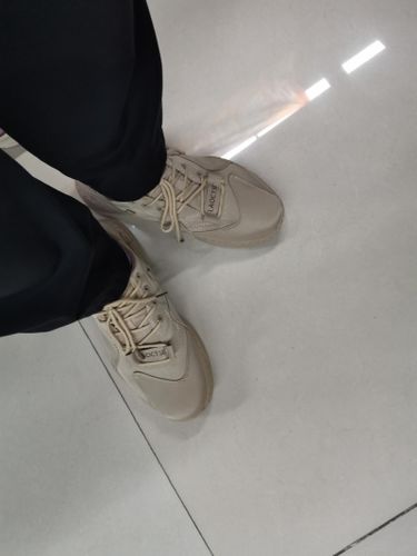 Customer photo review of Ice Silk Cloth Soft Casual Shoes