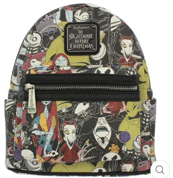 Customer photo review of 707 Street Exclusive - Disney The Nightmare Before Christmas Allover Print Mini Backpack - July Preorder