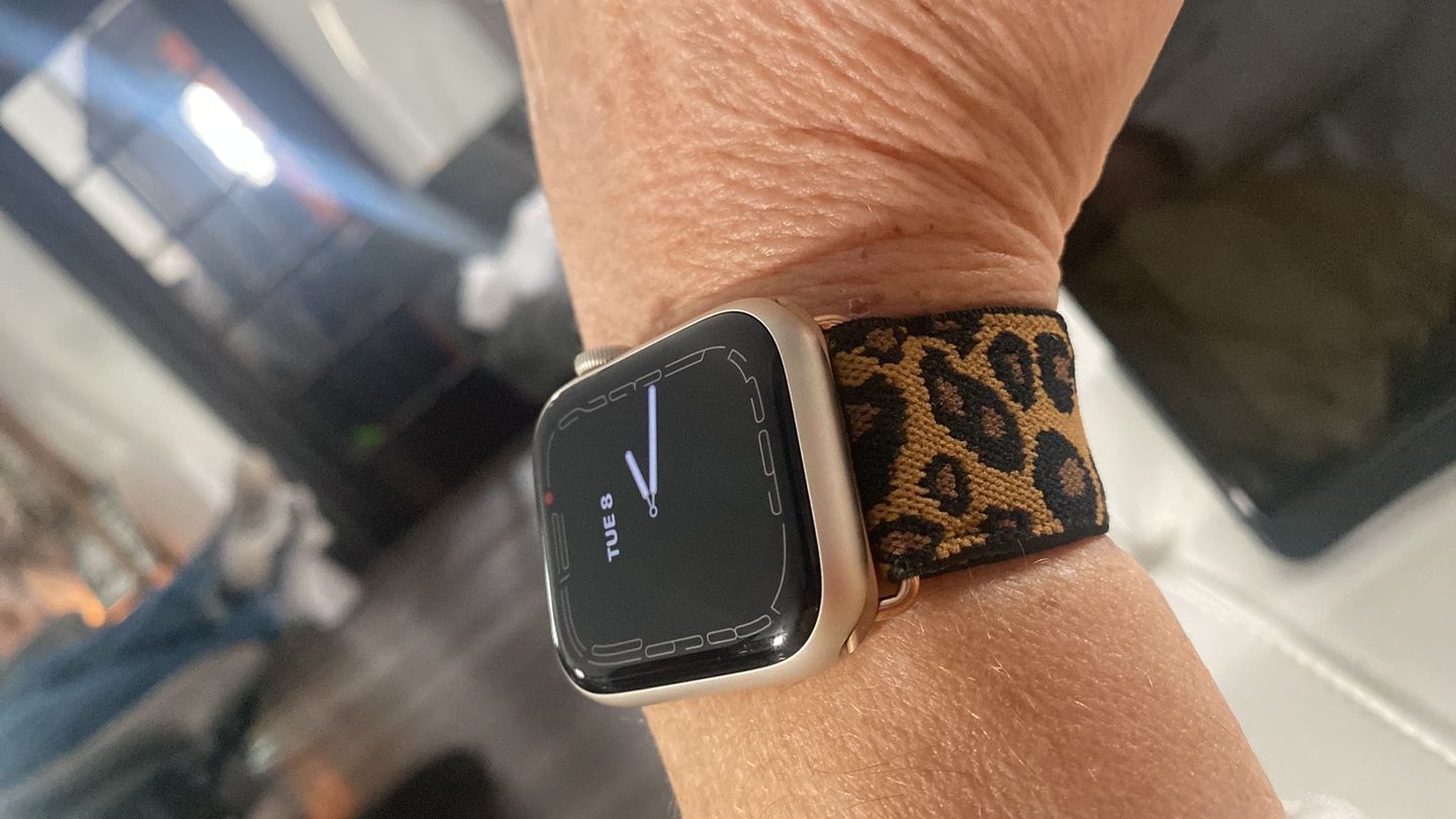 Customer photo review of Straton Stretchy Nylon Band (8 Colours)