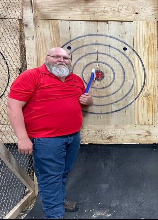 Customer photo review of WATL Kill Shot™ Throwing Axe