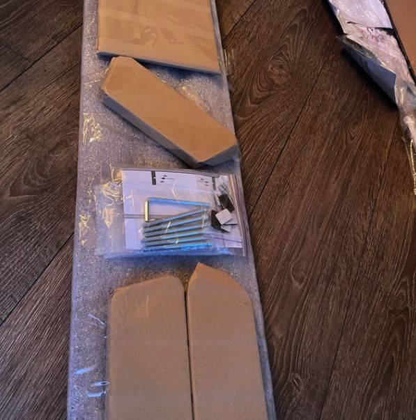 Customer photo review of Monitor wooden riser