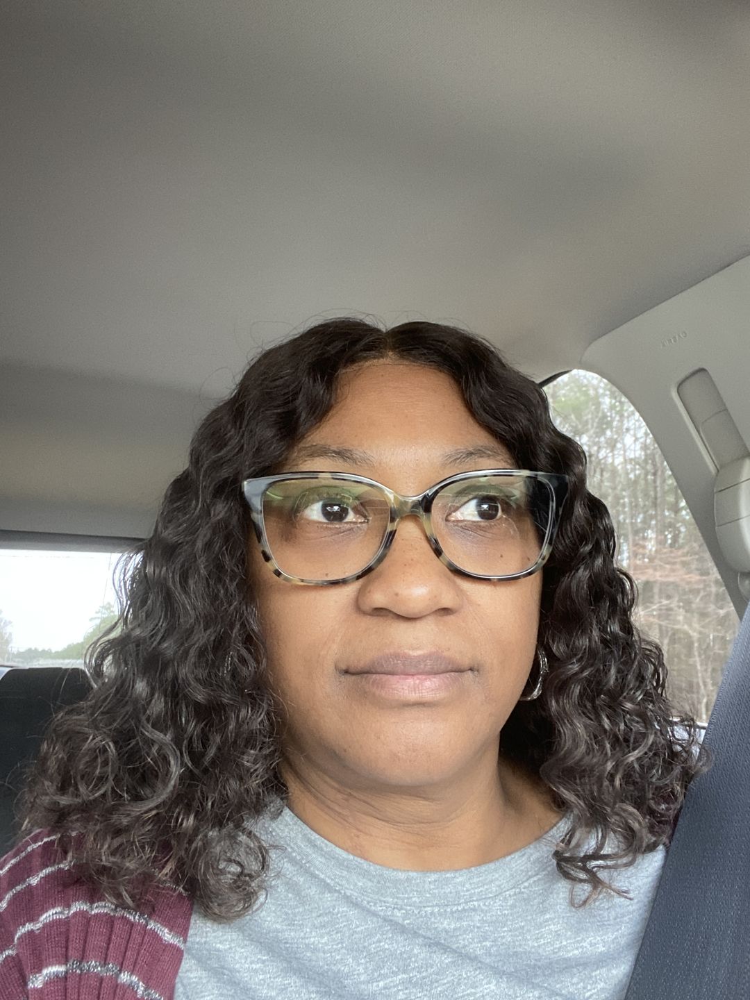 Customer photo review of Loose Deep Wave Human Hair 13x6 Lace Front Wig AFS63