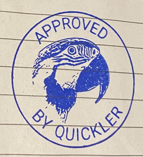 Customer photo review of Self-Inking Face Stamp