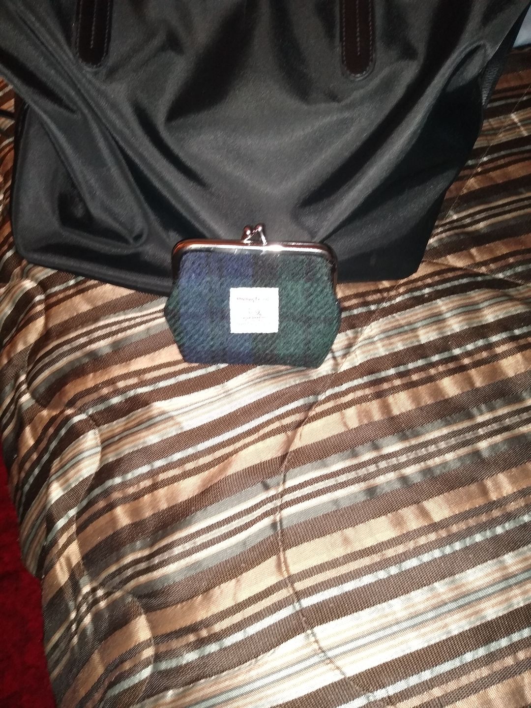 Customer photo review of Women's Harris Tweed Coin Purse