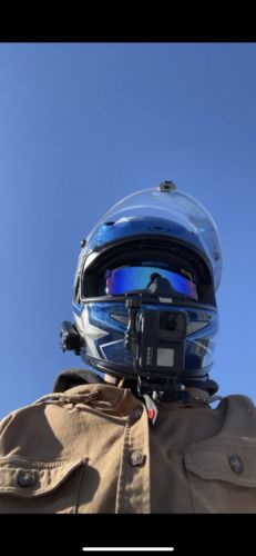 Customer photo review of HJC RPHA-11 Camera Mount