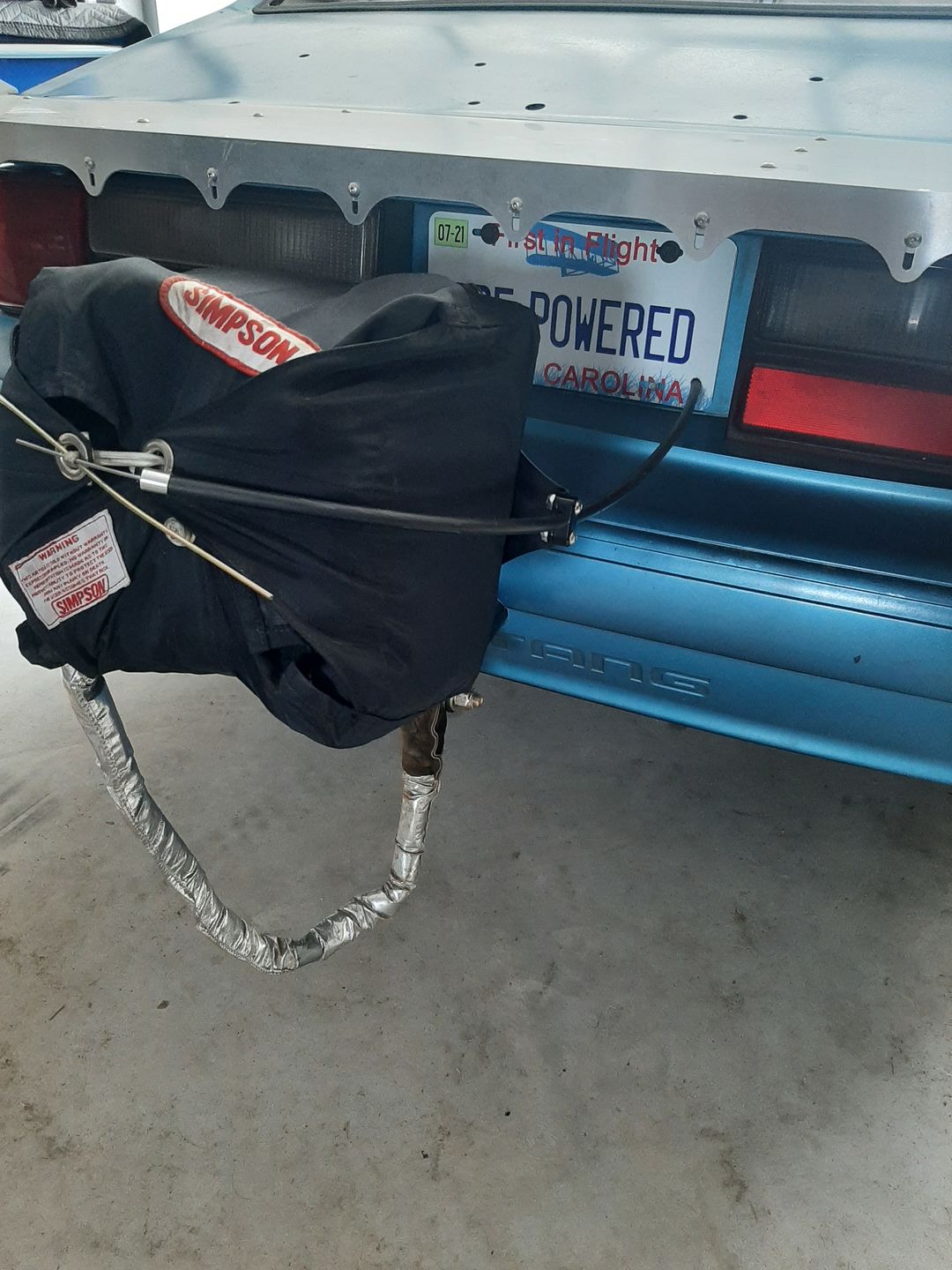 Customer photo review of Motion Raceworks Parachute Cable Holder 14-00007