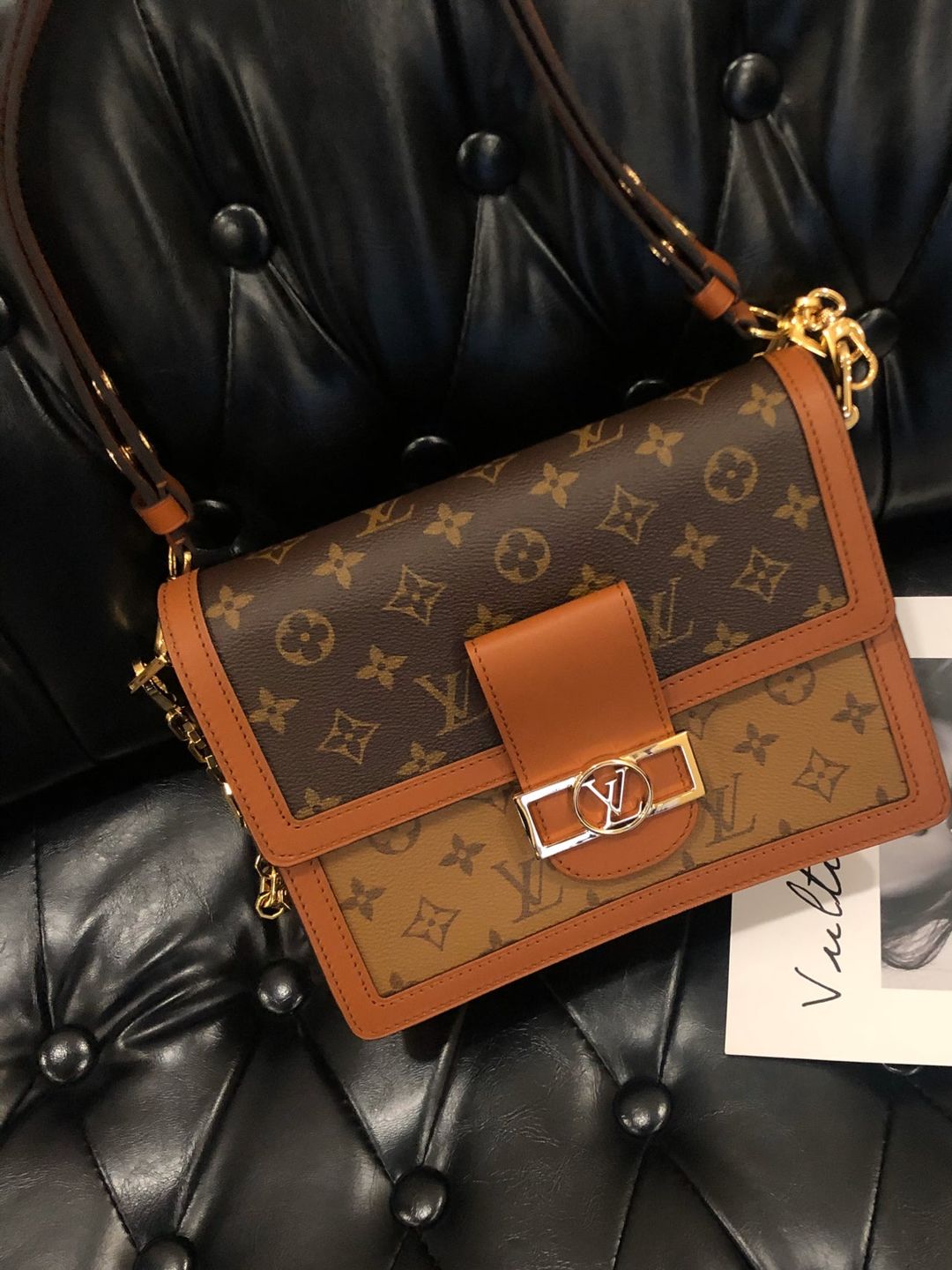 Customer photo review of 【ルイヴィトン】SS22新作★ モノグラム ドーフィーヌ MM