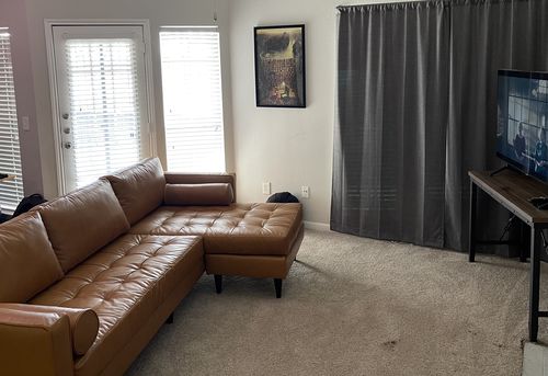 Customer photo review of Ladybird Leather Reversible Chaise Sofa
