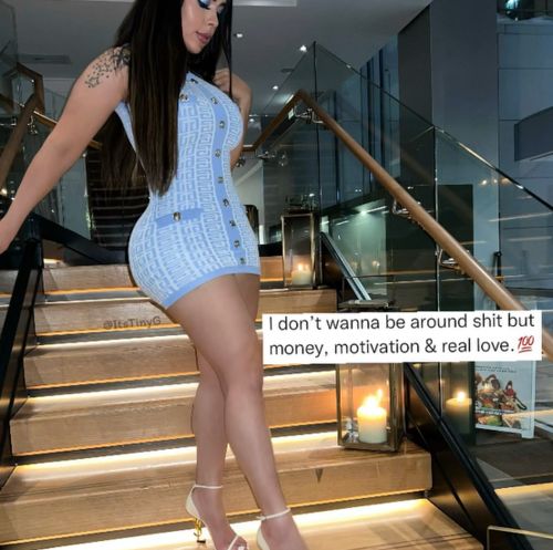 Customer photo review of Bali Knit Mini Dress