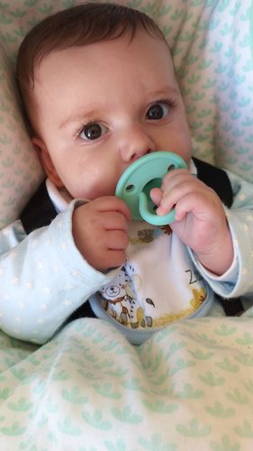 Customer photo review of Chupetero BABY + Chupete Mint Nenina & Co