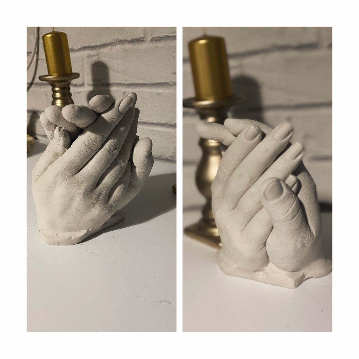 Customer photo review of Zestaw do odlewu dłoni | Para