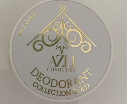 Customer photo review of Déodorant 98% naturel parfumé au Musc blanc