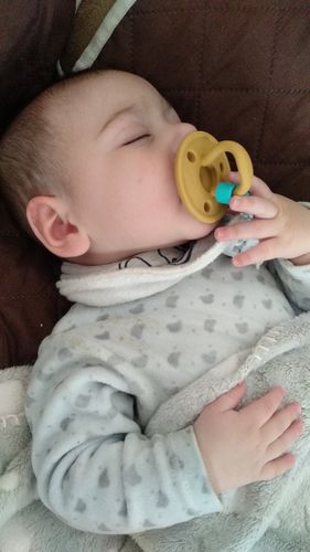 Customer photo review of Chupete Mango Nenina & Co