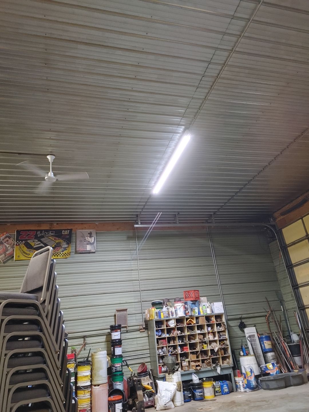 Customer photo review of 8ft 40W LED Tube - R17D Base - High Output Base - Bypass - (ETL)
