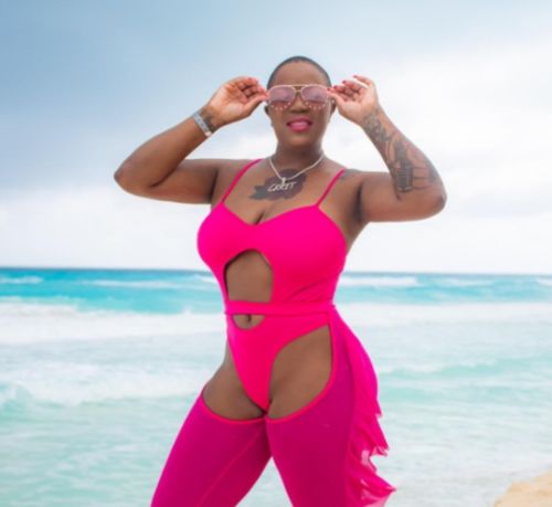 Customer photo review of Mesh Patchwork Stylish Two Pieces Swimwear