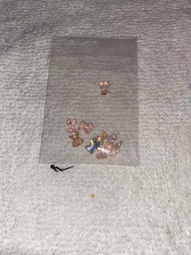 Customer photo review of Decoración Ositos Kawaii 10 pzas Fantasy Nails