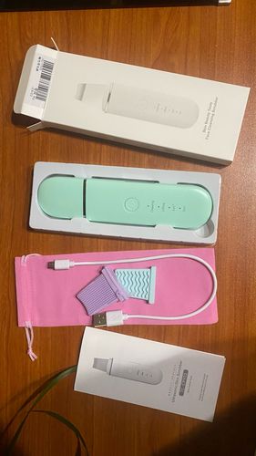 Customer photo review of HexoSkin™ - Ultrasonic Blackhead Removing Skin Scrubber