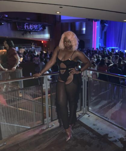 Customer photo review of Mesh Patchwork Stylish Two Pieces Swimwear