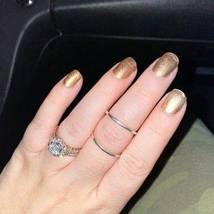 Customer photo review of Women's Splint Ring Sterling Silver