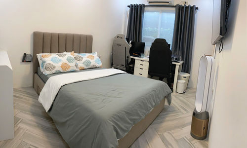 Customer photo review of TWO-TONED BEDDING SETS