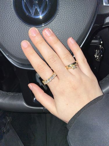 Customer photo review of Cecilia Ohrringe