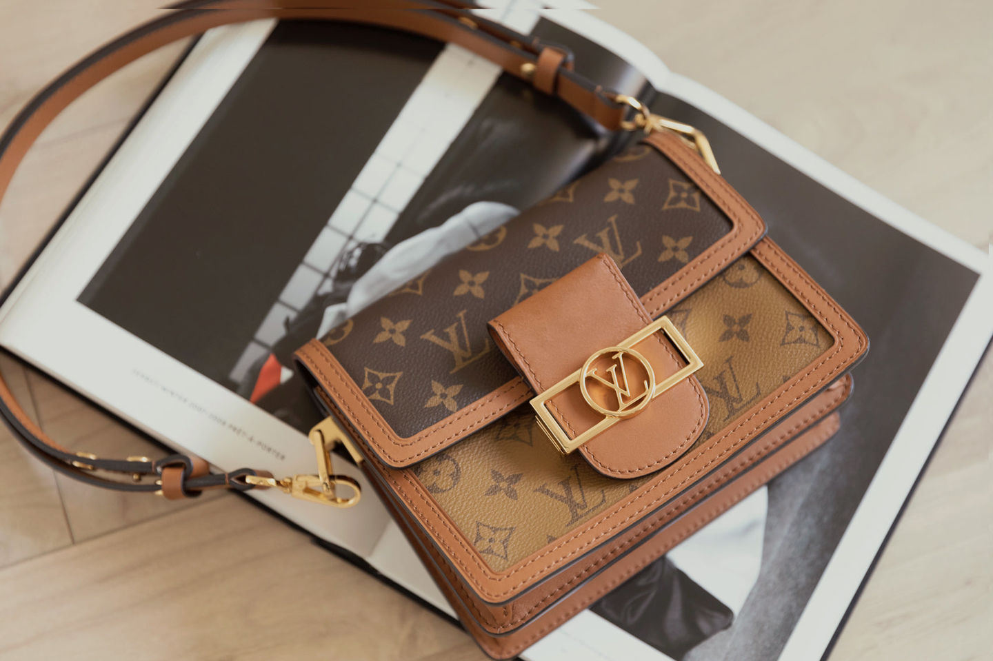 Customer photo review of 【ルイヴィトン】SS22新作★ モノグラム ドーフィーヌ MM