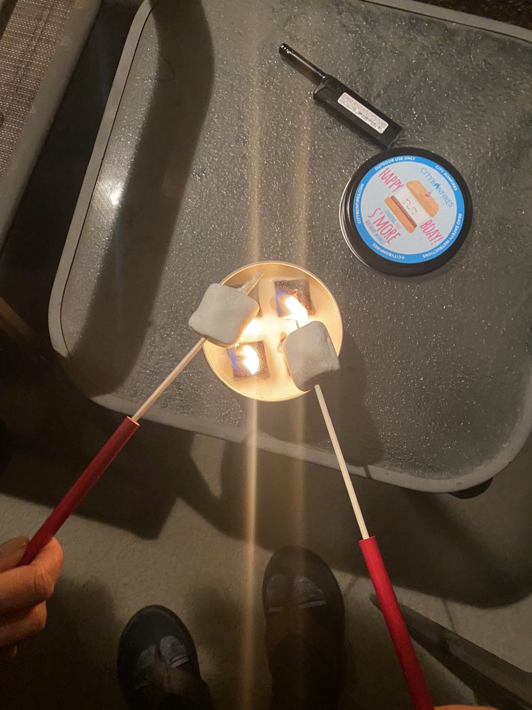 Customer photo review of S'mores Night Pack - Happy Birthday Edition
