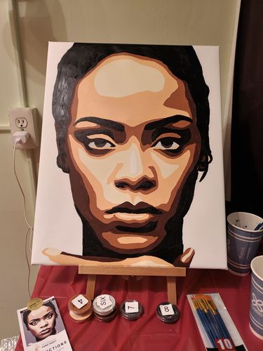 Customer photo review of Iconic Painting #25