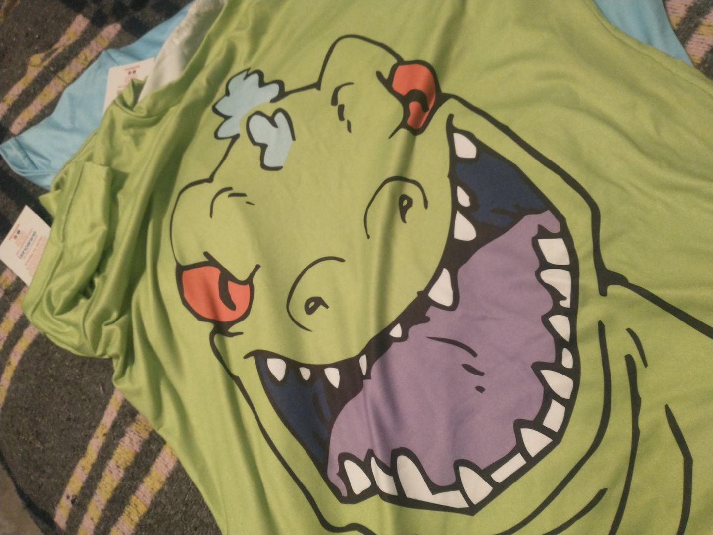Customer photo review of Playera Pijama Reptar Oficial