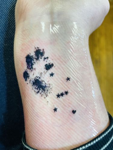 Customer photo review of Signature Tattoo Numbing Cream