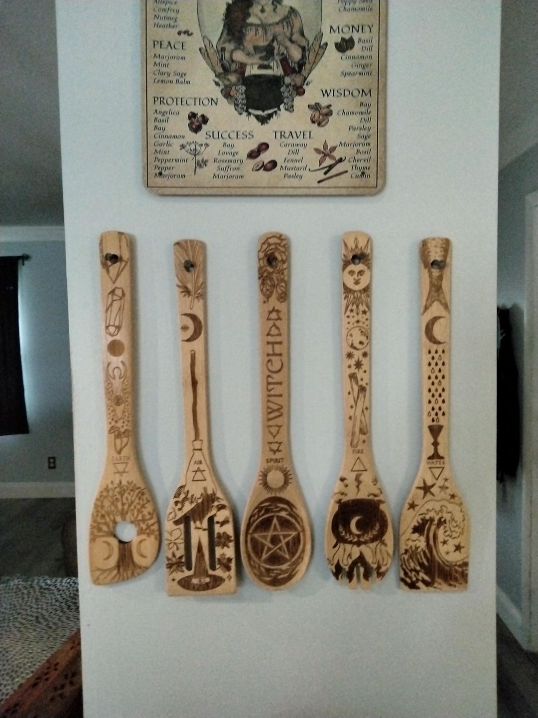 Customer photo review of The 5 Elements Bamboo Large Kitchen Utensils Set
