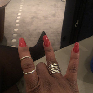 Customer photo review of Women's Splint Ring Sterling Silver