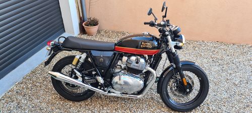 Customer photo review of Sacoche latérale cuir Noir pour Royal Enfield