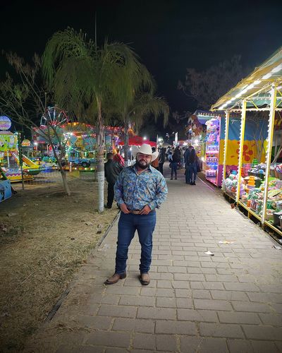 Customer photo review of Camisa Vaquera Corte Americano Azul con Estampado