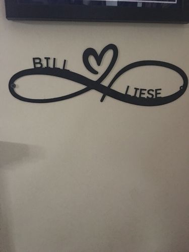 Customer photo review of Metal Wall Art | Forest Tree Sculpture