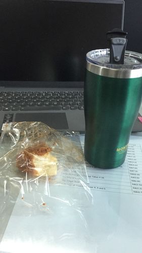 Customer photo review of 20oz Metallic Knight's Tumbler 590ml