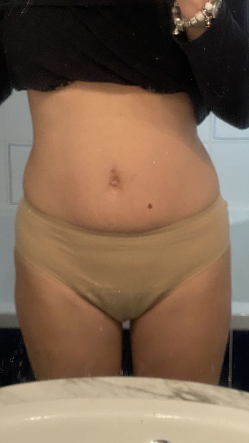 Customer photo review of Culotte Menstruelle Nina sans coutures (taille haute)