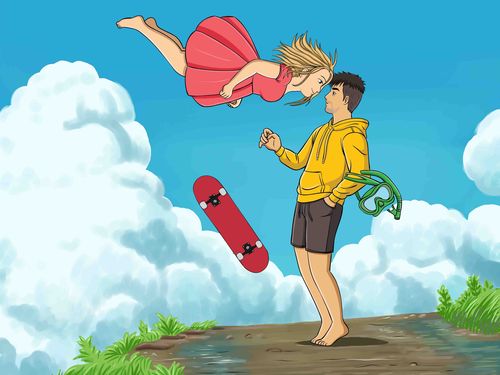 Customer photo review of Caricature cartoon dessinée à la main: Portrait personnalisé