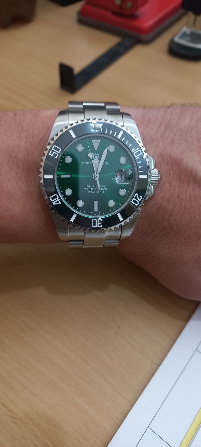 Customer photo review of Pagani Design PD-1639 "Submariner" Watch