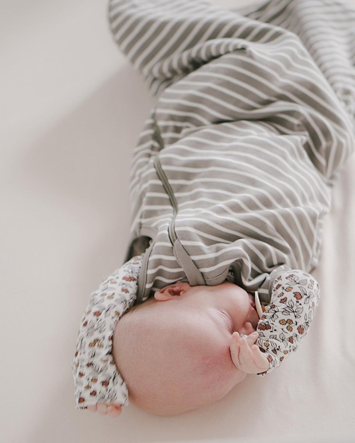 Customer photo review of 4 Season® Classic Baby Sleeping Bag, Merino Wool & Organic Cotton, Earth