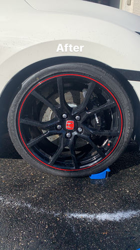 Customer photo review of Ambiance Wheel Cleaner (M&M Buy One, Get One Free [1/6/2022])