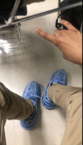 Customer photo review of BALENCIAGA TRACK 3 SNEAKERS